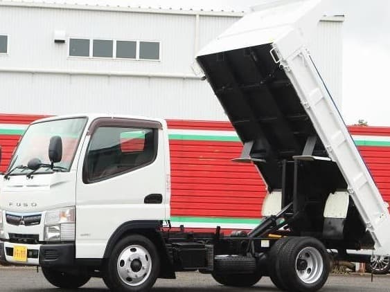 2018 MITSUBISHI FUSO CANTER 4X2 DUMP TRUCK 4P10