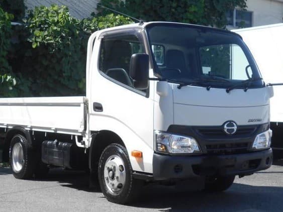 2017 HINO DUTRO 4X2 FLAT BODY TRUCK N04C
